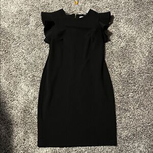 Calvin Klein Black Midi Dress